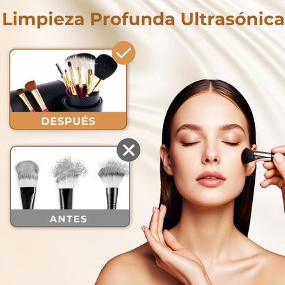 Máquina Limpiadora de Brochas de Maquillaje